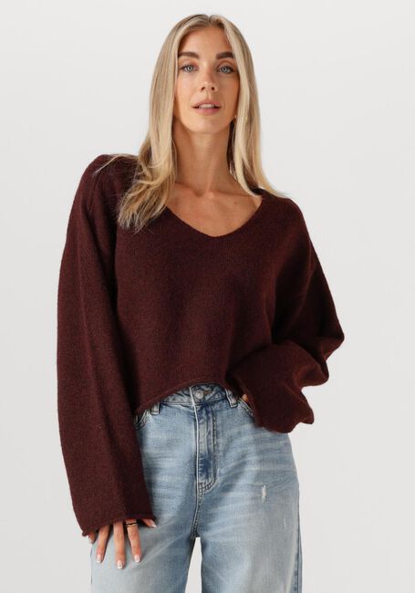 CIRCLE OF TRUST Pull LIV KNIT Bordeaux - large