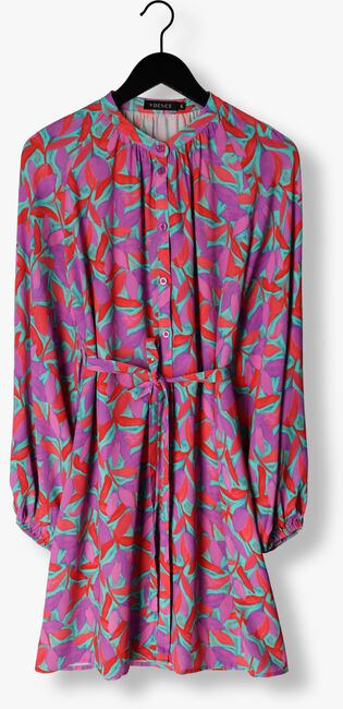 Paarse YDENCE Mini jurk DRESS LOA - large