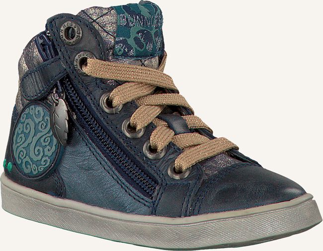 Blauwe BUNNIESJR Hoge sneakers VEERLE VROEG Blauwe BUNNIESJR Hoge sneakers VEERLE VROEG - large