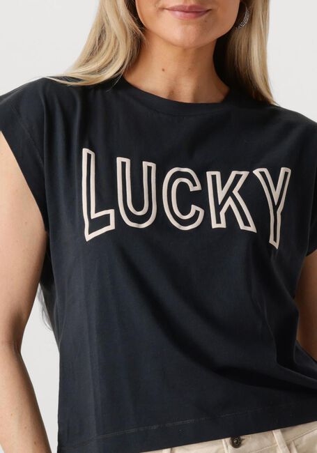 BY-BAR T-shirt MASON OPEN LUCKY TOP en noir - large