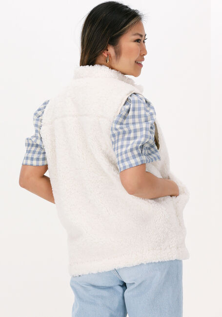 Gebroken wit NA-KD Bodywarmer TEDDY VEST - large