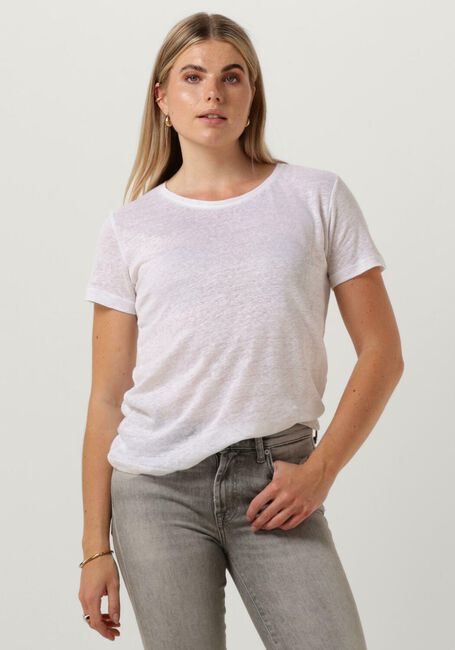 SECOND FEMALE T-shirt PEONY O NECK TEE en blanc - large