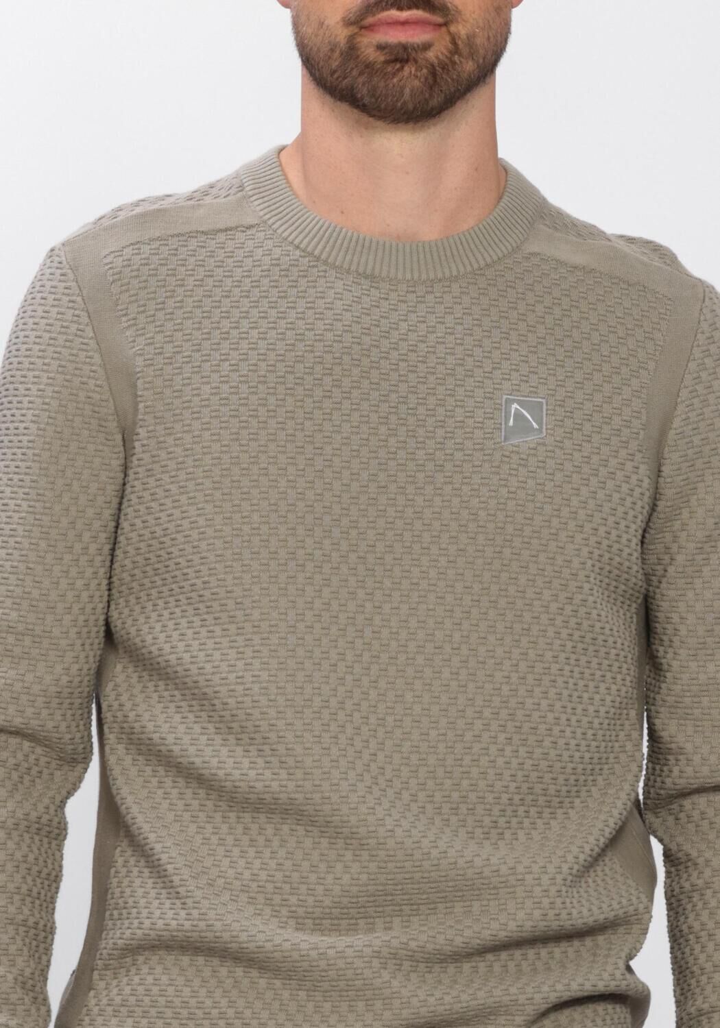 Khaki CHASIN Trui RICO - large