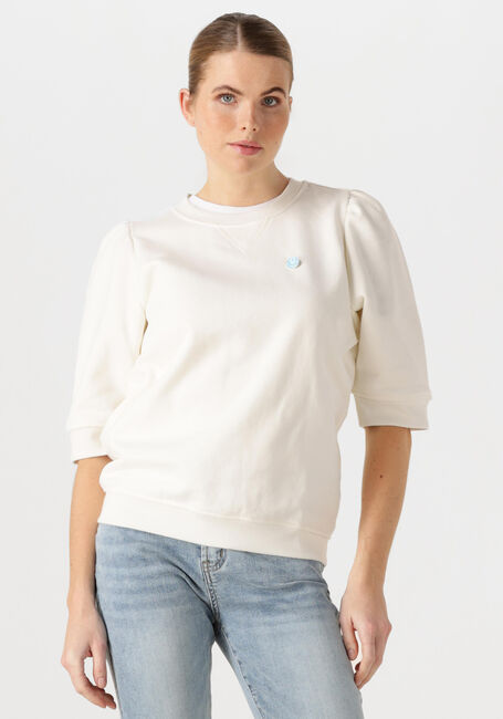 JANICE Pull FRANK WHITE Blanc - large