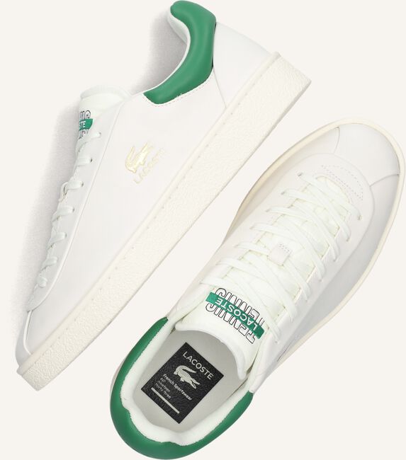 Witte LACOSTE Sneakers BASESHOT PREMIUM Witte LACOSTE Sneakers BASESHOT PREMIUM - large