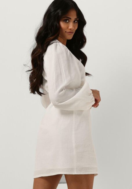 FREEBIRD Mini robe WV-JACQ-COT-LI-23-1 en blanc - large