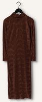 Bruine ANOTHER LABEL Maxi jurk ALAIYA DRESS L/S Bruine ANOTHER LABEL Maxi jurk ALAIYA DRESS L/S - medium