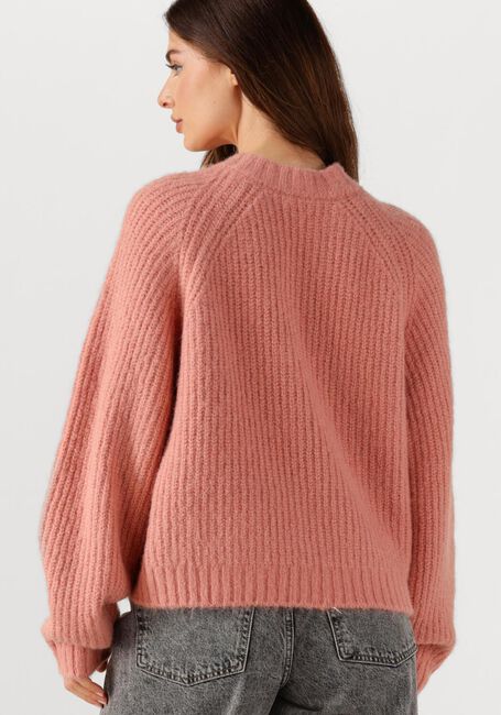 EDITED Gilet RANI BOMBER CARDIGAN en rose - large