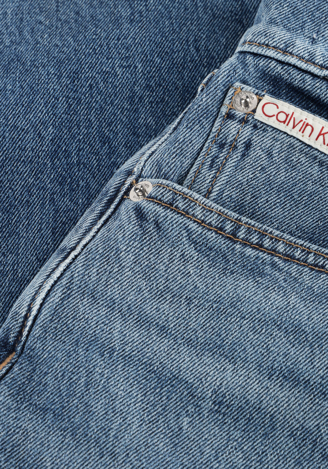 Blauwe CALVIN KLEIN Mom jeans NEW MOM JEAN D841G - large