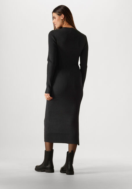 FREEBIRD Robe midi BRITNEY CREW en noir - large