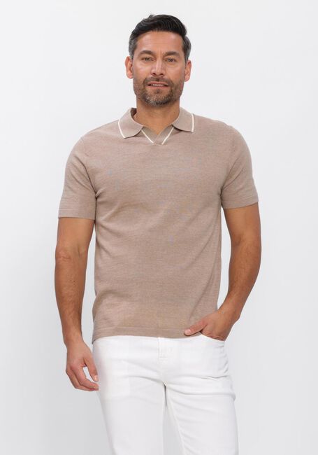STEFANO LAURAN Polo POLO BORRE en beige - large