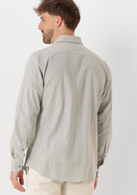 PROFUOMO Chemise classique SHIRT X-CUTAWAY SC SF COTTON LINEN en gris - large