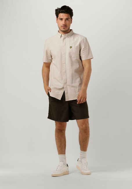 Olijf LYLE & SCOTT Zwembroeken PLAIN SWIM SHORT - large
