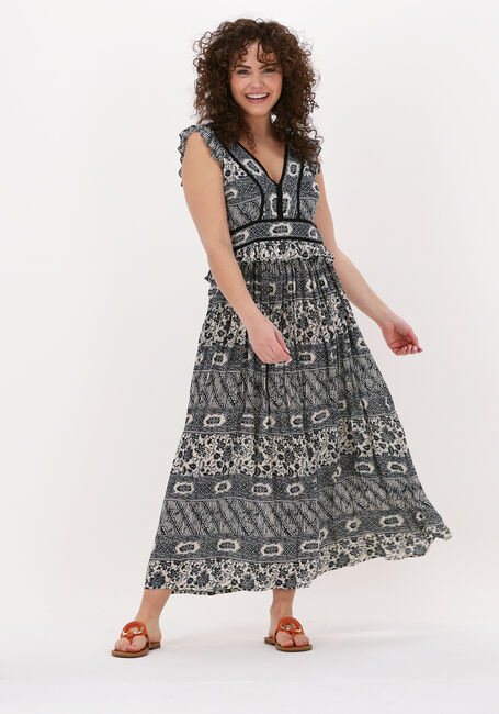 IDANO Robe maxi RODOLPHE en noir - large