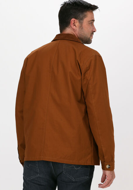 Bruine SELECTED HOMME Jack SLHSUST. ICONICS CHORE JKT W - large