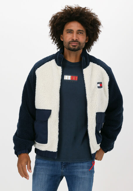 TOMMY JEANS Jack TJM REVERSIBLE SHERPA JACKET Blanc - large