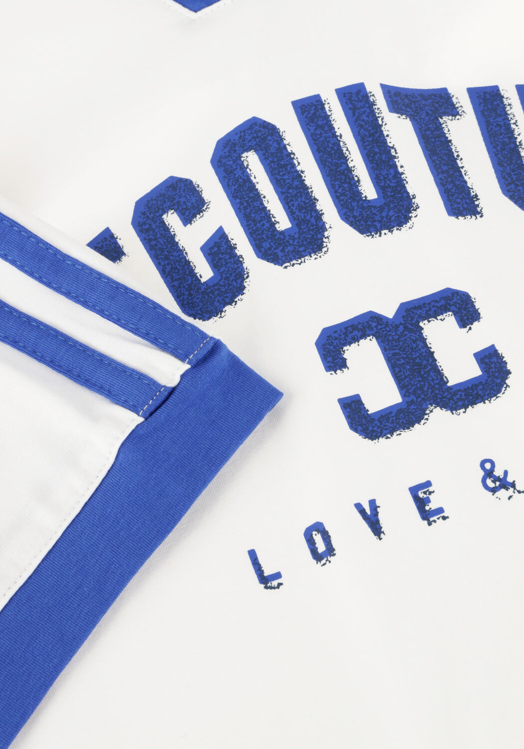 CO'COUTURE T-shirt SIARACC OVERSIZE SPORTY V-TEE en bleu - large