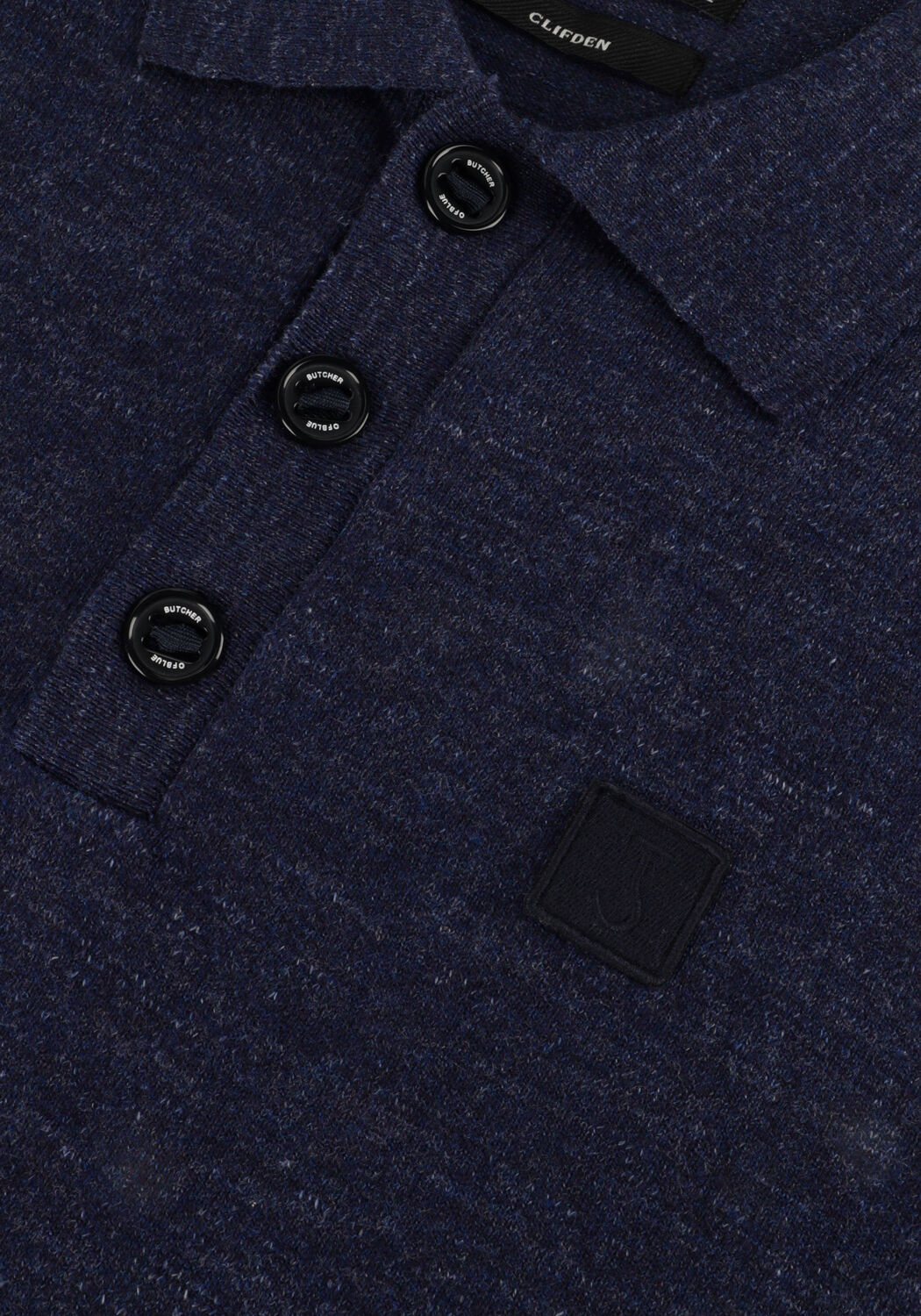 Donkerblauwe BUTCHER OF BLUE Polo LT CLIFDEN POLO - large