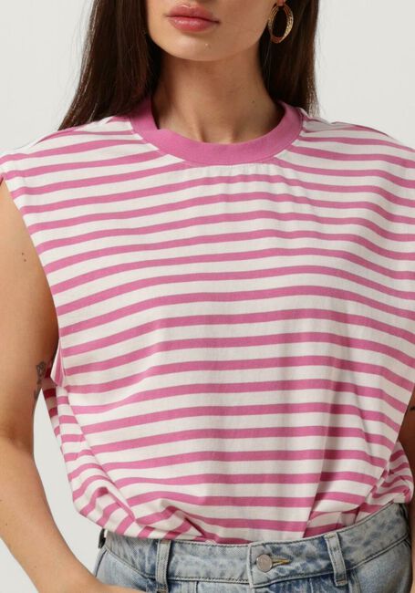 CATWALK JUNKIE Haut FOLDED SHOULDER TOP en rose - large