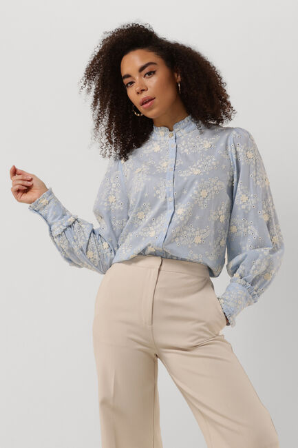 Lichtblauwe FABIENNE CHAPOT  BRODY BRODERIE BLOUSE 10 - large
