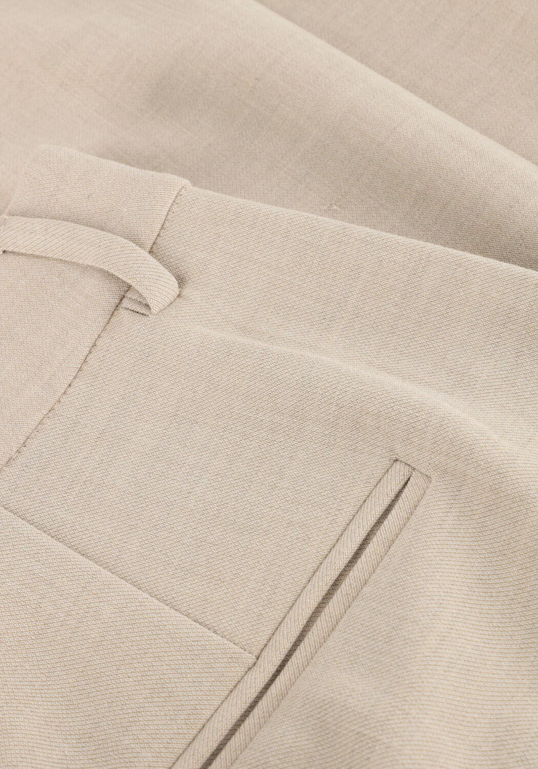 Beige MSCH COPENHAGEN Pantalon MSCHMIRABELLE MICHELLE HW PLEAT PANTS - large