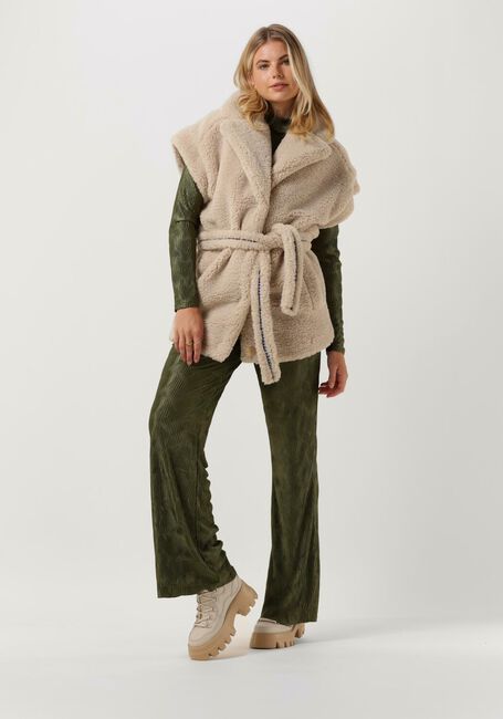 GOOSECRAFT Gilet RILEY VEST en beige - large