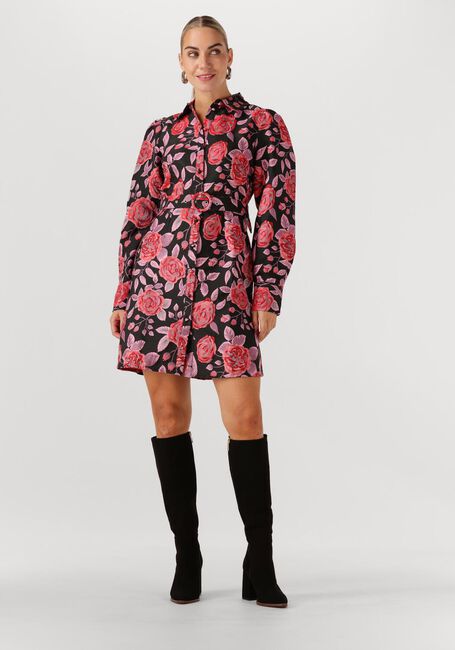 Multi Y.A.S. Mini jurk YASKARI LS JACQUARD DRESS - large