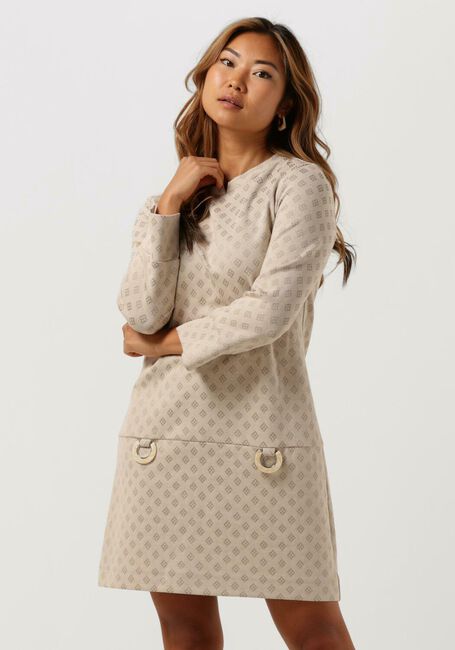 ANA ALCAZAR Mini robe DRESS A-SHAPED en beige - large