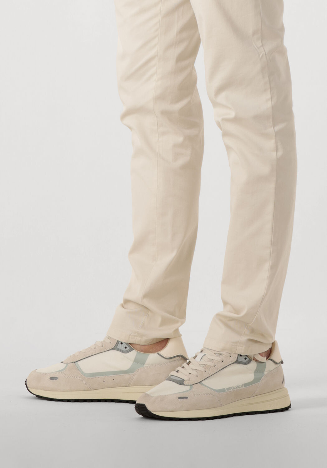 WOOLRICH Baskets basses RETRO SNEAKER MAN en blanc - large