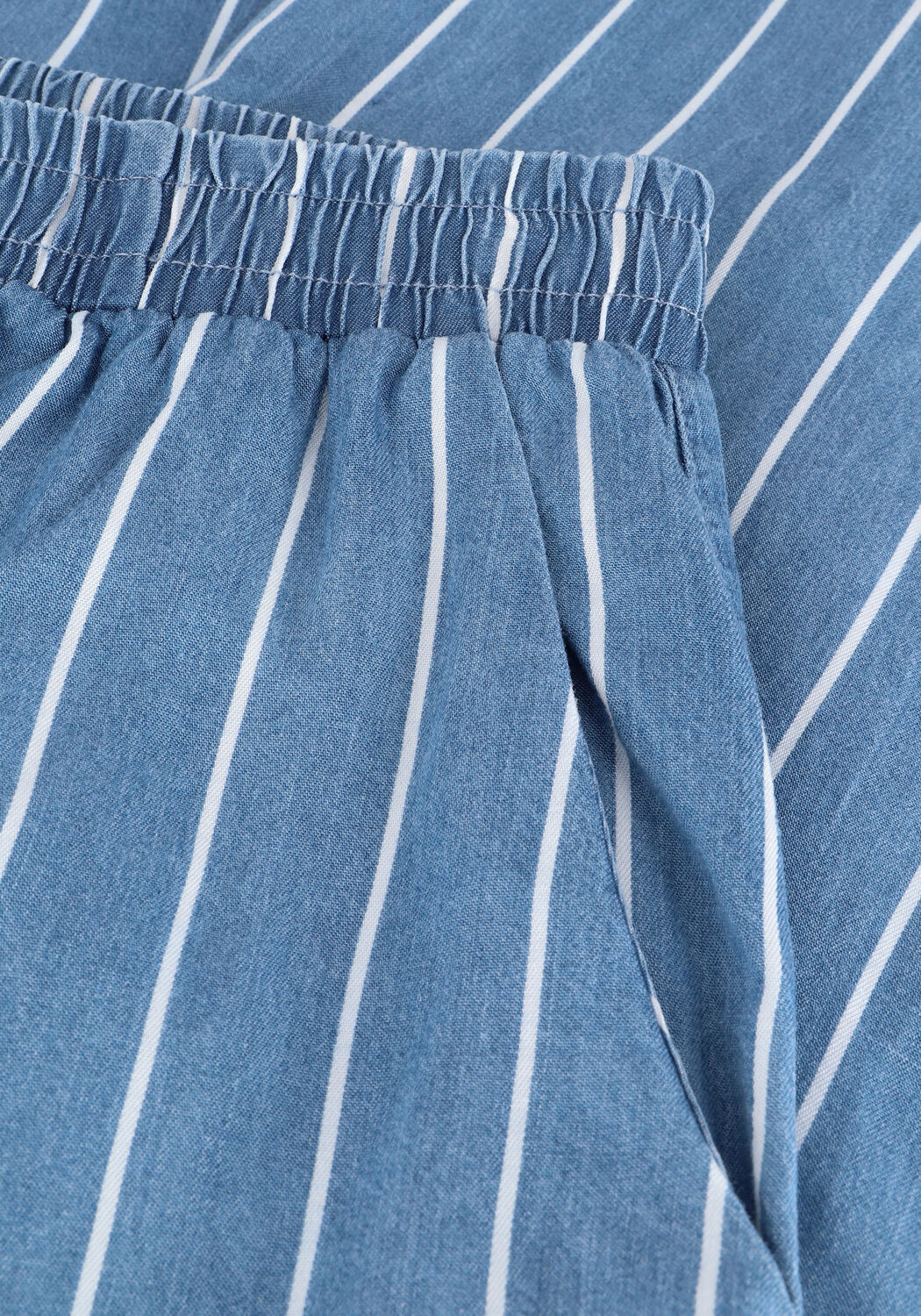 LOLLYS LAUNDRY Pantalon large TED en bleu - large