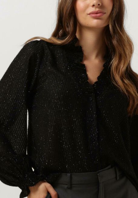 NEO NOIR Blouse BRIELLE GLITTER BLOUSE en noir - large