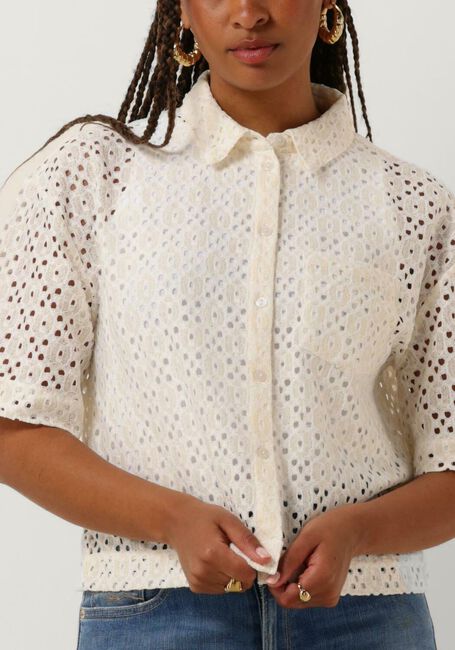 OBJECT OBJEMILIA S/S SHIRT Blouses Sable - large