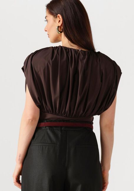 CO'COUTURE Haut CATTIA CC TOP en marron - large