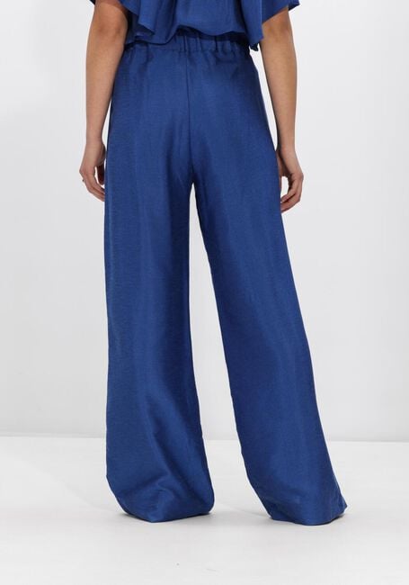 Blauwe BY-BAR Broeken/jumpsuits CELIN GLOSS PANTS - large