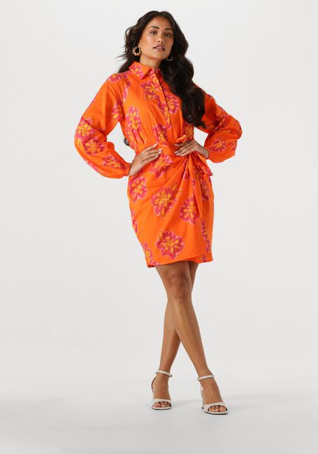 NOTRE-V Mini robe NV-FLEURETTE en orange - large