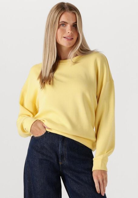 MSCH COPENHAGEN Chandail MSCHIMA Q SWEATSHIRT en jaune - large