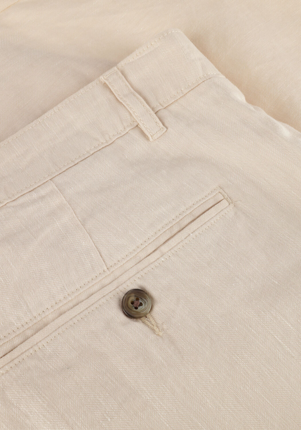 SELECTED MEN Pantalon courte SLHREGULAR-RON SUN SHORTS en beige - large