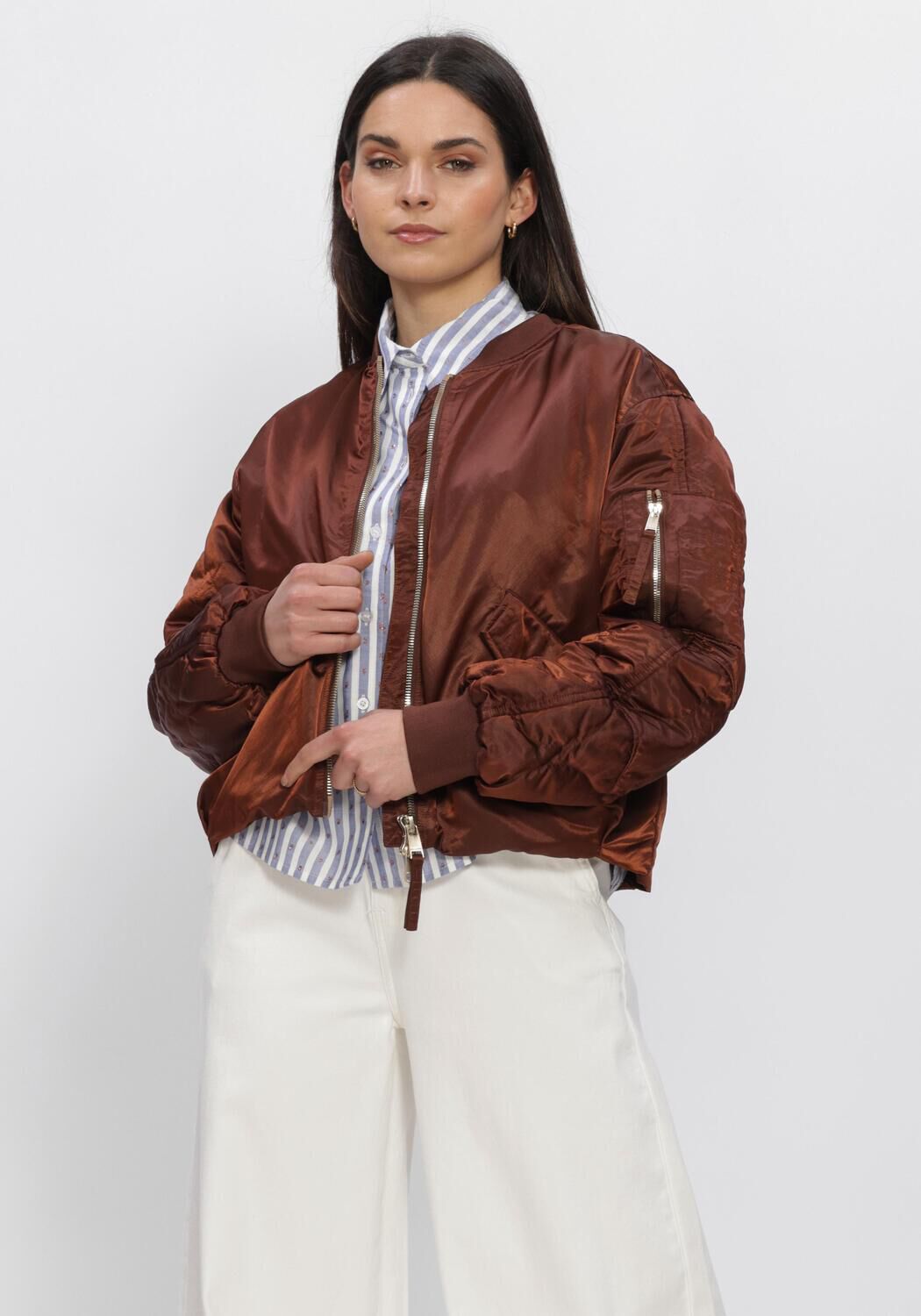 BEAUMONT Jack HADY BOMBER en marron - large