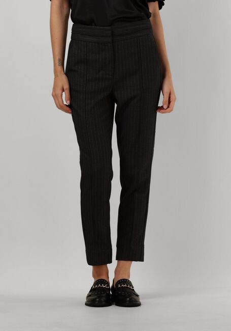 AAIKO Pantalon PARENE PINSTRIPE VIS 548 en noir - large