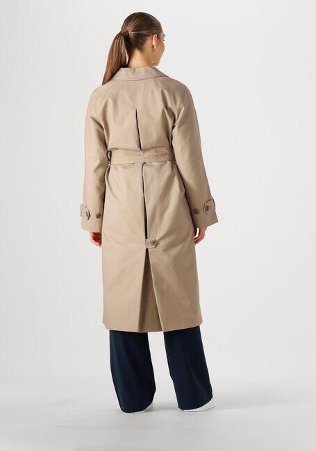 Taupe OBJECT Jassen OBJVEGA L/S RE LONG COAT - large