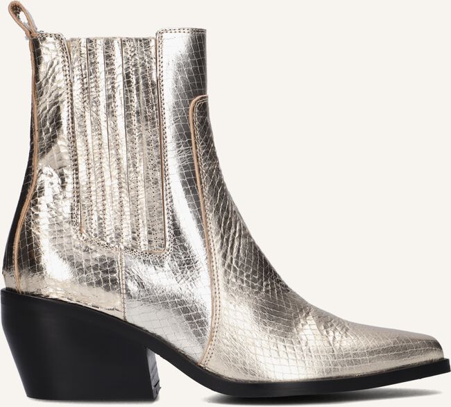 Gouden NOTRE-V Enkellaarsjes AQ312 Gouden NOTRE-V Enkellaarsjes AQ312 - large