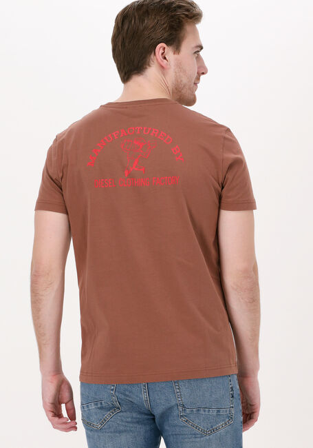 DIESEL T-shirt T-DIEGOR-C9 en marron - large