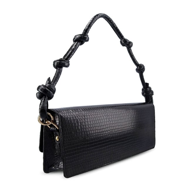 JAN JANSEN CLIMBING BAGUETTE BAG Sac bandoulière en noir - large