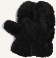 ANOTHER LABEL LENA FUR GLOVES Gants en noir ANOTHER LABEL LENA FUR GLOVES Gants en noir - medium