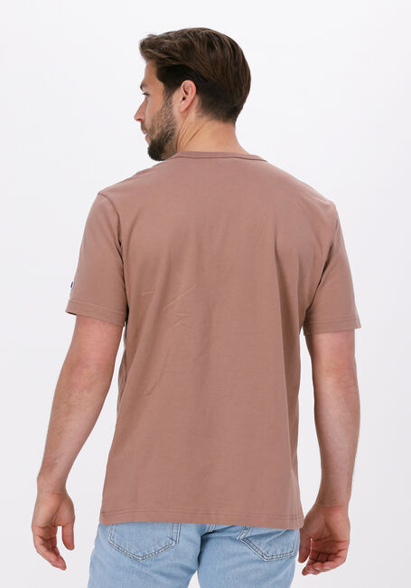 CHAMPION T-shirt CREWNECK T-SHIRT 216545 en marron - large