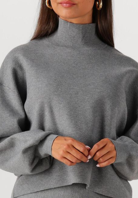 Grijze MSCH COPENHAGEN Trui MSCHMERCY EAST M PULLOVER - large