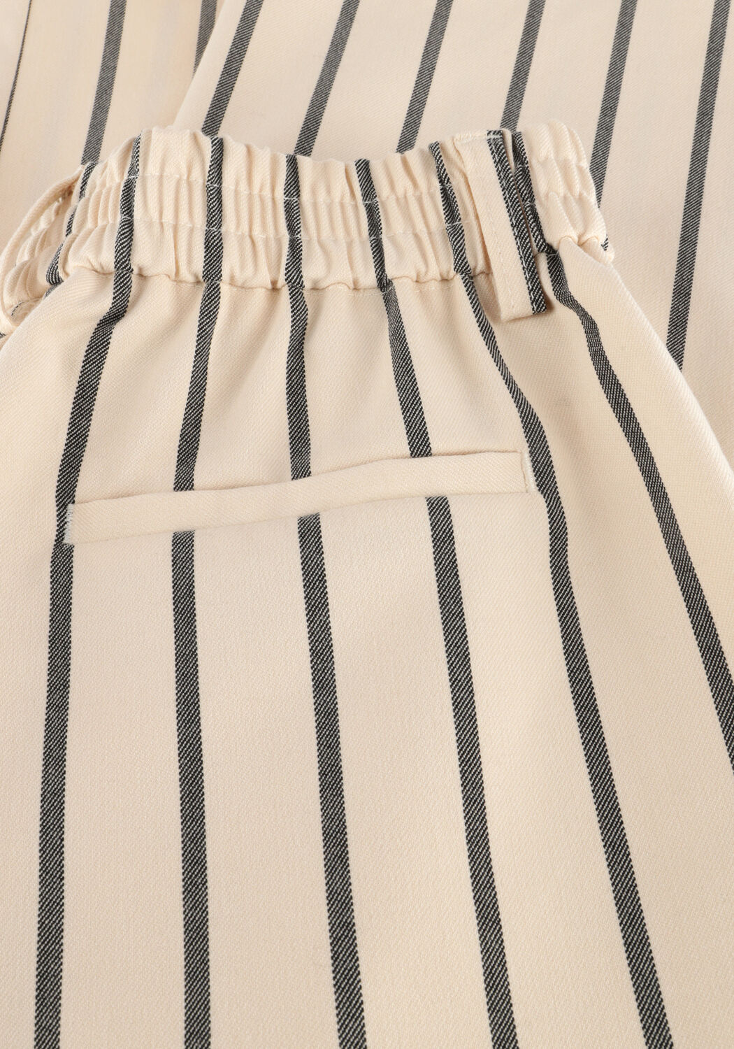 OBJECT Pantalon large OBJLISA WIDE PANT en beige - large