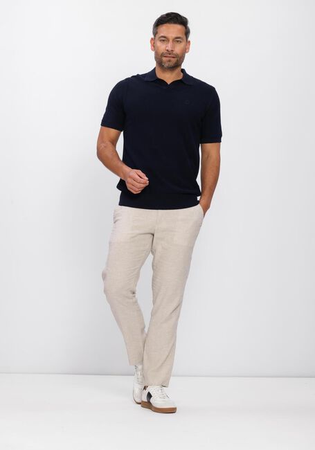 Donkerblauwe DSTREZZED Polo MERCURY SHORT SLEEVE POLO - large