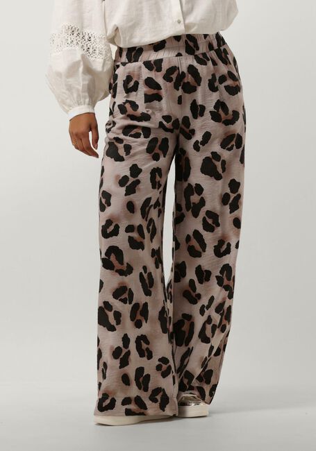 Zand BY-BAR Wijde broek BENJI CHEETAH PANT - large