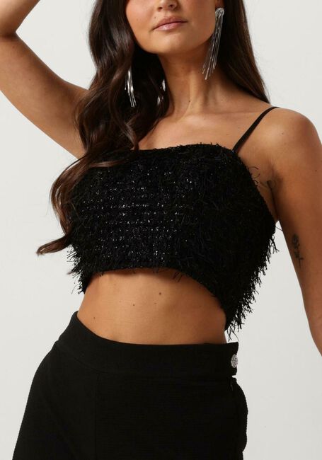 Zwarte CO'COUTURE Top GONZOCC CROP TOP - large